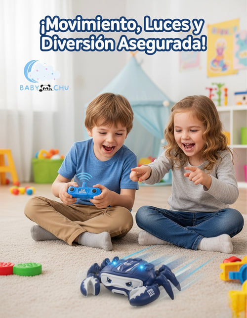 Cangrejo con mando interactivo